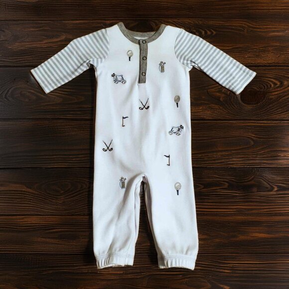 Mud Pie Other - Mud Pie Golf Romper Size 0-3M